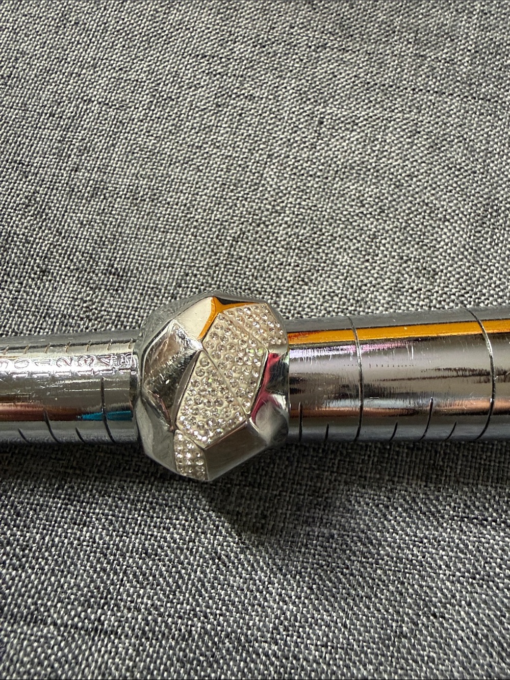 Atelier Swarovski Polished Silver Signet Ring; ~size 5